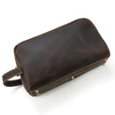 The Wanderer Toiletry Bag | Genuine Leather Toiletry Bag Cases and Dopp Bags STEEL HORSE LEATHER 