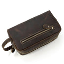The Wanderer Toiletry Bag | Genuine Leather Toiletry Bag Cases and Dopp Bags STEEL HORSE LEATHER 