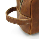 The Wanderer Toiletry Bag | Genuine Leather Toiletry Bag Cases and Dopp Bags STEEL HORSE LEATHER 