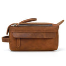 Dado Leather Dopp Kit | Handmade Leather Toiletry Bag Cases and Dopp Bags STEEL HORSE LEATHER 
