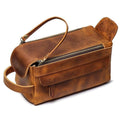 Dado Leather Dopp Kit | Handmade Leather Toiletry Bag Cases and Dopp Bags STEEL HORSE LEATHER 