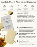 Pure Unscented – Tallow Bar Soap for Sensitive Skin - by Summer Solace Tallow