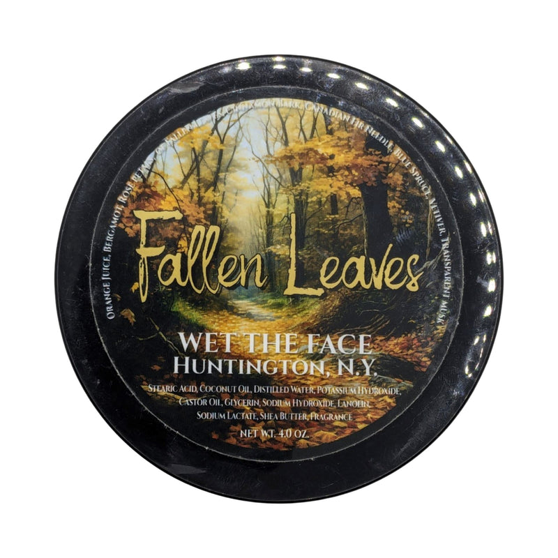 Fallen Leaves Shaving Soap - by Wet the Face (Pre-Owned) Shaving Soap Murphy & McNeil Pre-Owned Shaving 