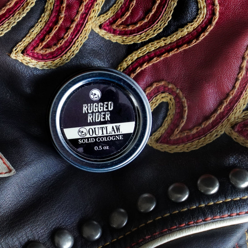 Rugged Rider Solid Cologne Colognes and Perfume Outlaw 