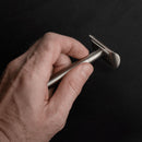 Safety Razor - Baron Classic - Brushed Alloy Safety Razor Lather & Wood Shaving Co 