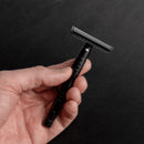Safety Razor - Baron Elite - Noir Black Safety Razor Lather & Wood Shaving Co 