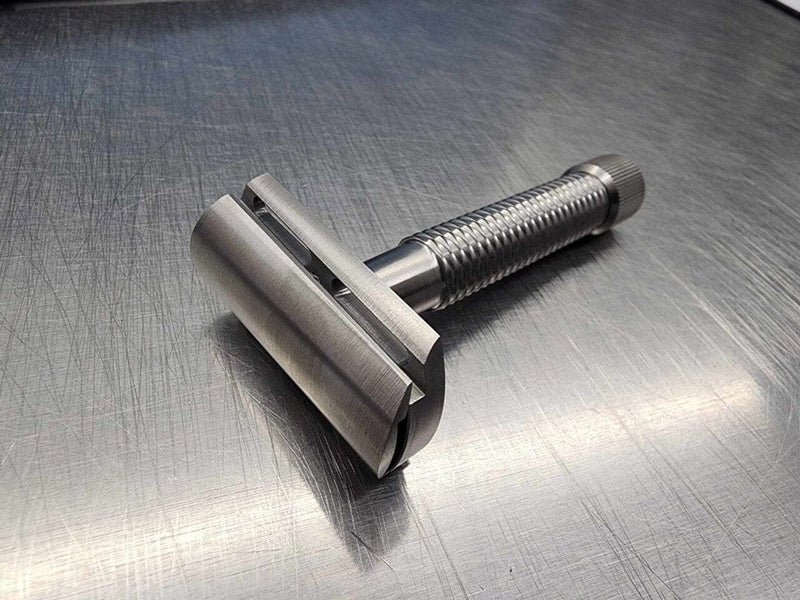Sentry Slant Stainless Steel DE Safety Razor - Rex Supply Co. Safety Razor Murphy and McNeil Store 