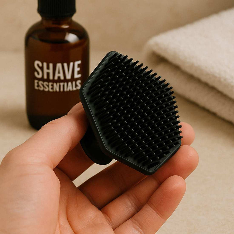Silicone Face Scrubber Grooming Tools Shave Essentials 