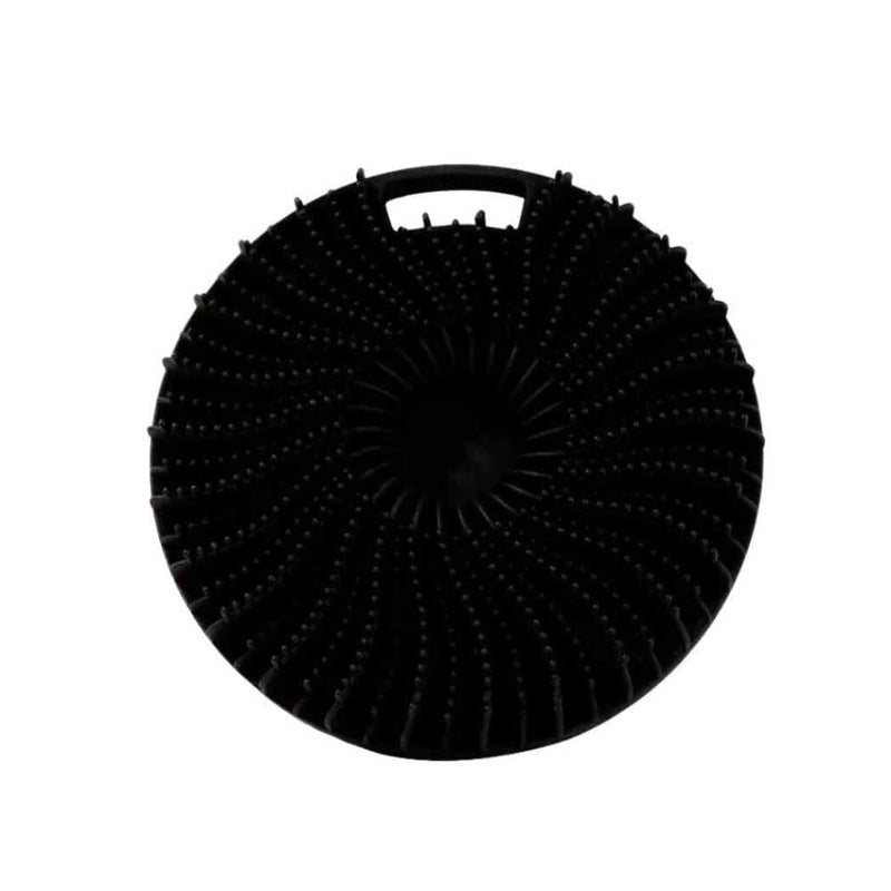 Silicone Shower Scrub Grooming Tools Shave Essentials Black 