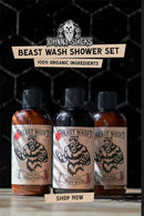 Beast Wash Shower Set Grooming Gift Set Johnny Slicks 