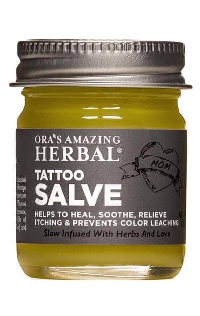 Tattoo Salve, Natural Tattoo Aftercare Tattoo Care Ora's Amazing Herbal 