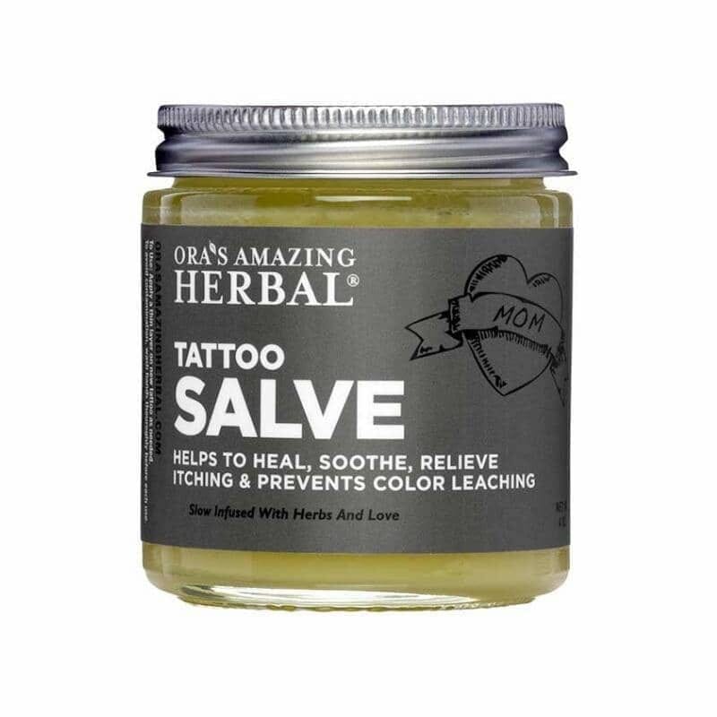 Tattoo Salve, Natural Tattoo Aftercare Tattoo Care Ora's Amazing Herbal 