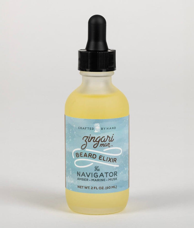 The Navigator Beard elixir Beard Oil Zingari Man Full size 