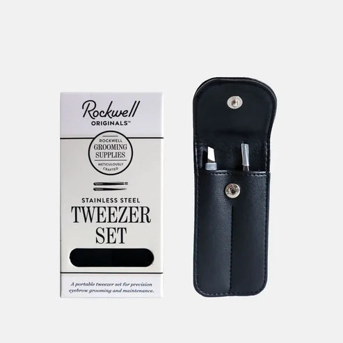 Tweezer Set - by Rockwell Razors Grooming Tools Murphy and McNeil Store 