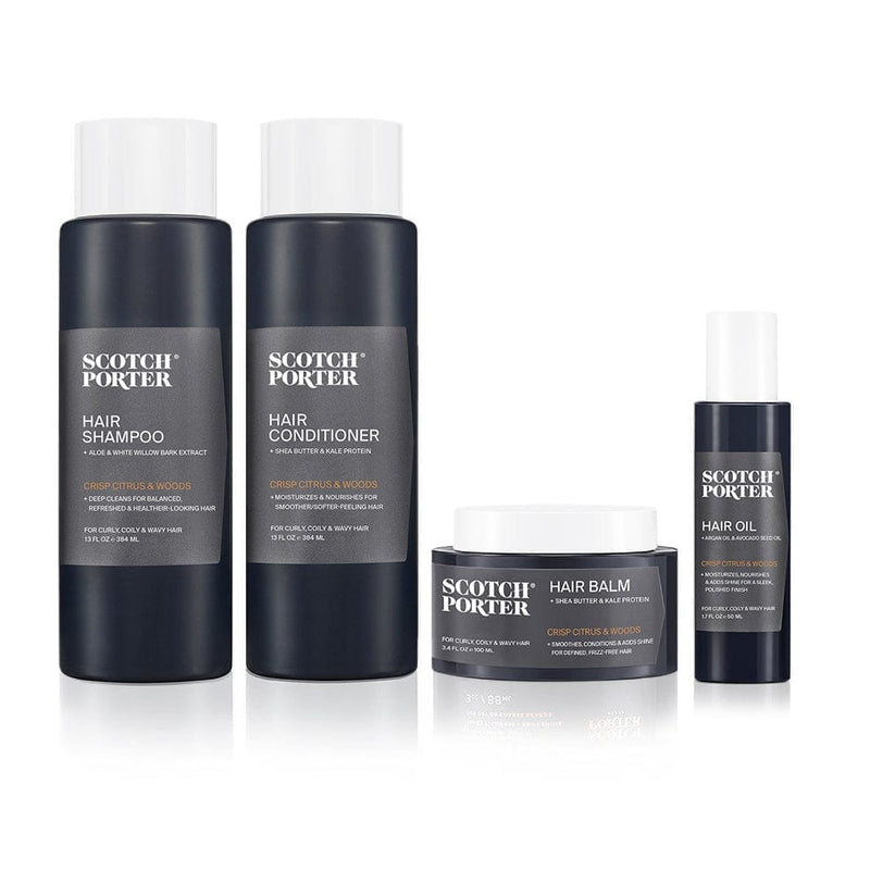 Ultimate Hair Collection for Curles & Waves Hair Care Products Scotch Porter 