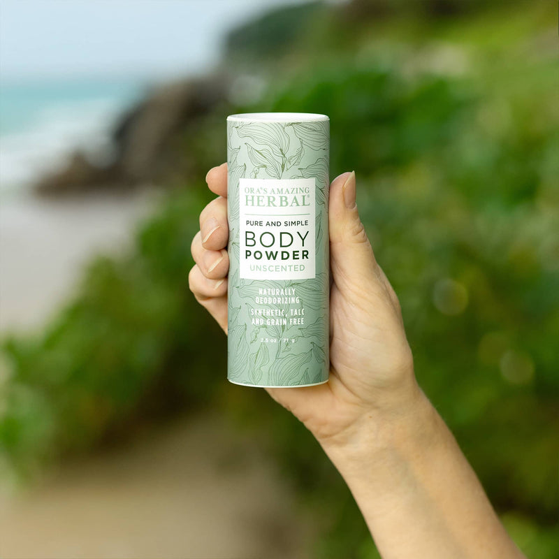 Talc Free Body Powder, Unscented - Main Image