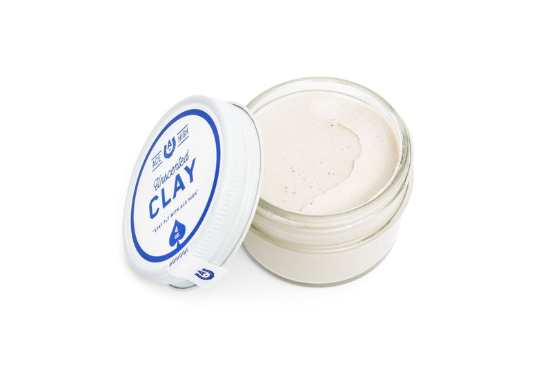 Unscented Clay - Ace High Pomades & Hair Clay Ace High Co 