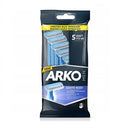 Arko Men Disposable Razors - Dual Blade 5-Pack
