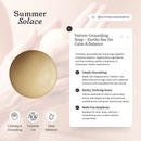 Vetiver Sphere Soap – Grounding & Earthy Aromatic Cleanser - by Summer Solace Tallow