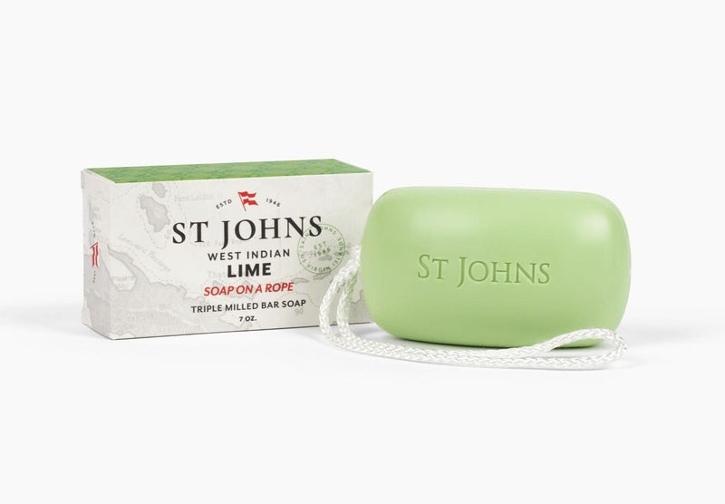 Lime Soap On a Rope Bath Soap St Johns Fragrance Co LLC™ 
