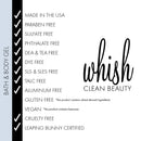 Lavender Bath and Body Gel Body Wash whish beauty 