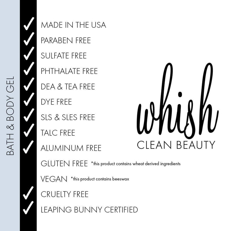 Lavender Bath and Body Gel Body Wash whish beauty 