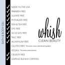 Lemongrass Bath and Body Gel Body Wash whish beauty 
