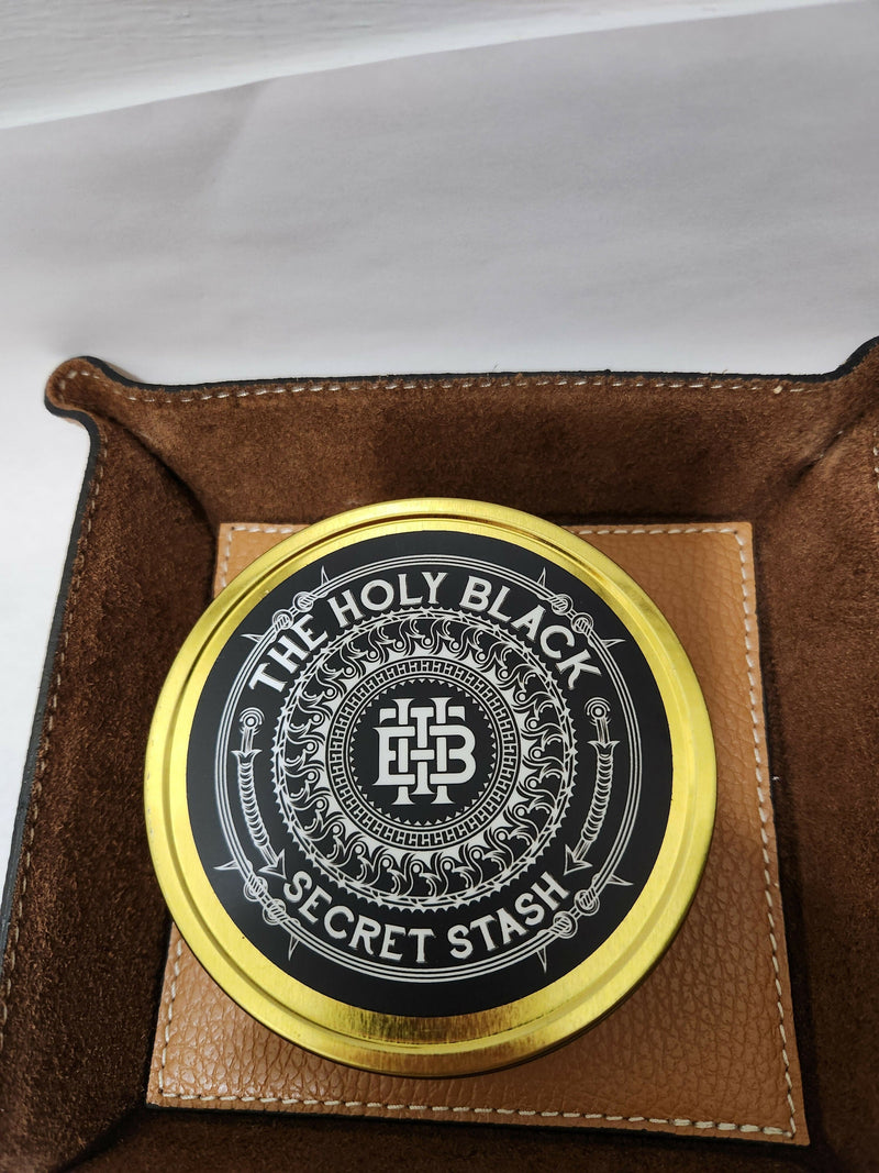 The Holy Black "Jazz Age" Secret Stash Shave Soap (x2 scooped use) Shaving Soap Ice Shave 