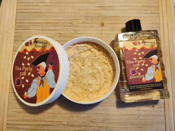 Tea Party 508 from PAA Soap and Aftershave Bundle Barbarian's Stockpile 