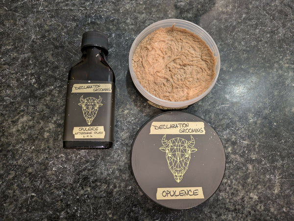 Declaration Grooming Opulence Soap & Aftershave Set NEW Soap and Aftershave Bundle Shavewares 