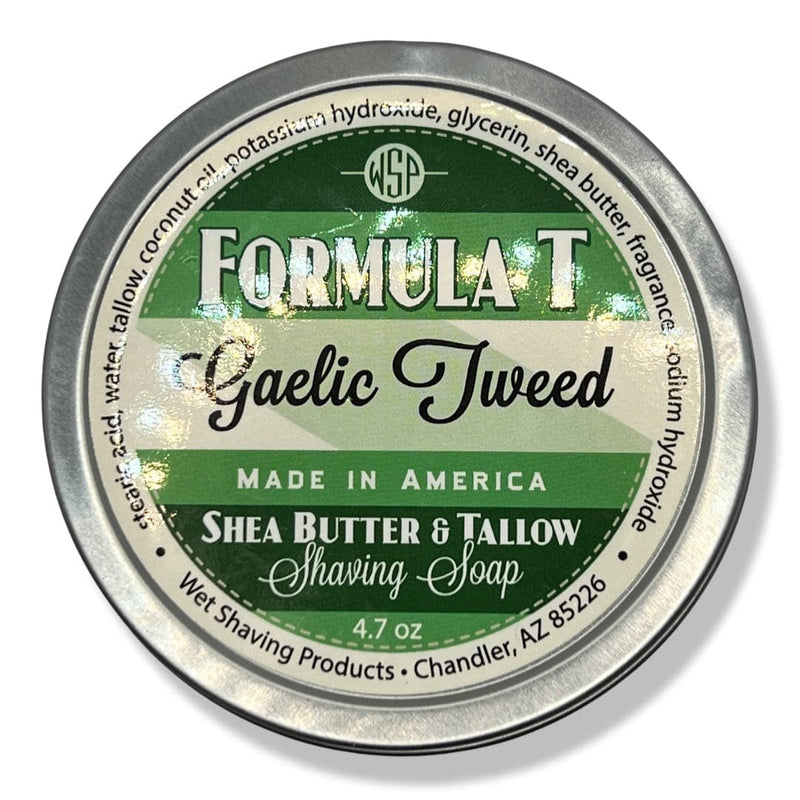 Gaelic Tweed Formula T Shaving Soap - by Wet Shaving Products (Pre-Owned) Shaving Soap Murphy & McNeil Pre-Owned Shaving 