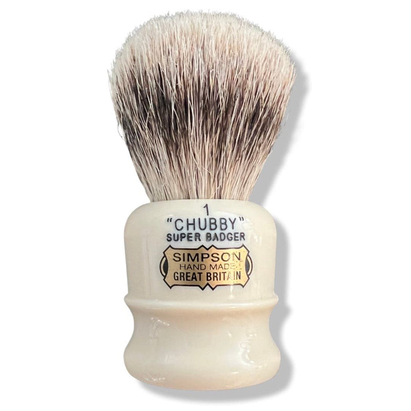 Chubby CH1 Super Badger Shaving Brush - by Simpsons (Pre-Owned) Shaving Brush Murphy & McNeil Pre-Owned Shaving 