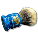 LE Blue Opal Chubby 3 CH3 Super Badger Shaving Brush, 29mm - by Simpsons (Pre-Owned) Shaving Brush Murphy & McNeil Pre-Owned Shaving 