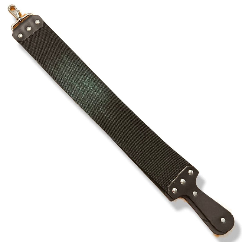 Black Latigo Leather Strop with Handle - by Royal Shave (Pre-Owned) Razor Strops and Hones Murphy & McNeil Pre-Owned Shaving 