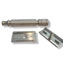 Wolfman Stainless Steel Safety Razor (WR1-SB Head, WRH2 Handle 90mm) - (Pre-Owned) Safety Razor Murphy & McNeil Pre-Owned Shaving 