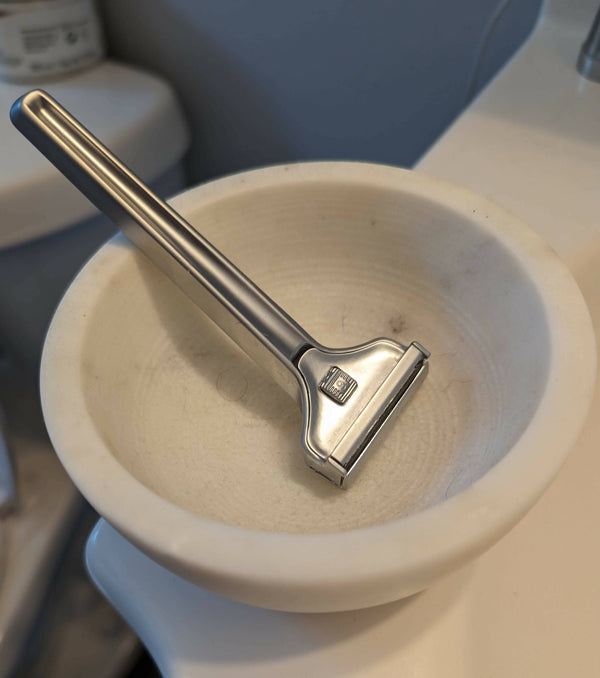 Supply Pro SE with Marble shaving bowl Safety Razor Paul Thebert 