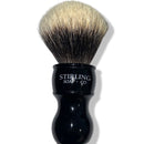 Black 2-Band Badger Shaving Brush (24mm) - by Stirling Soap Co (Pre-Owned) Shaving Brush Murphy & McNeil Pre-Owned Shaving 