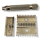 Game Changer Stainless Steel Safety Razor (OC 0.68 and 0.84 Plates) - by Razorock (Pre-Owned) Safety Razor Murphy & McNeil Pre-Owned Shaving 