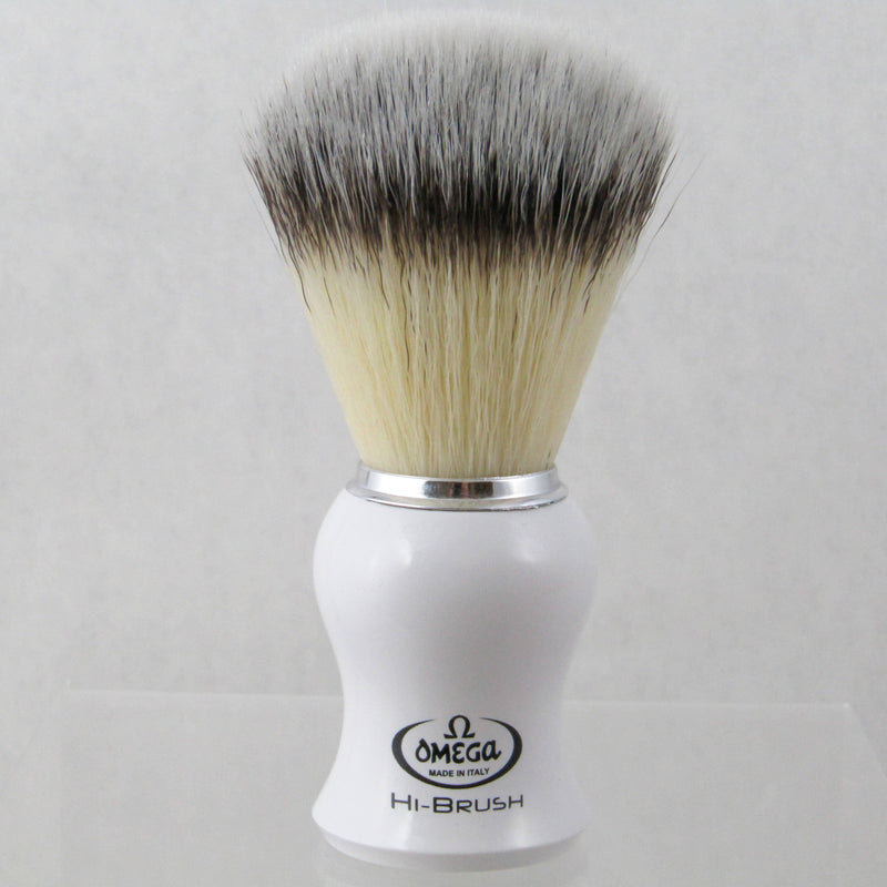 Omega Hi-Brush (White) Synthetic Shaving Brush (Pre-Owned) Shaving Brush Murphy & McNeil Pre-Owned Shaving 