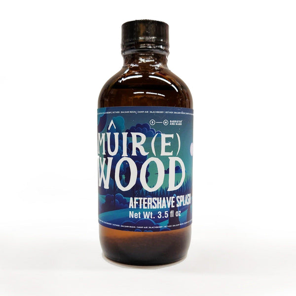 Mûir(e) Wood Alcohol Aftershave Splash - by Barrister and Mann Aftershave Murphy and McNeil Store 