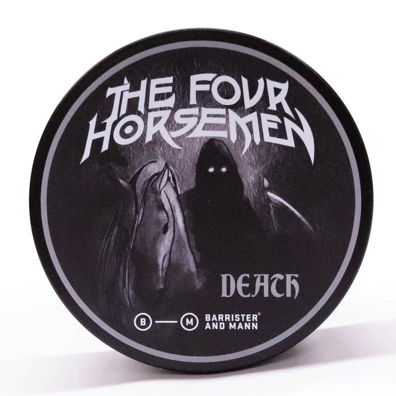 The Four Horsemen: Death Shaving Soap (Omnibus) - by Barrister and Mann Shaving Soap Murphy and McNeil Store 