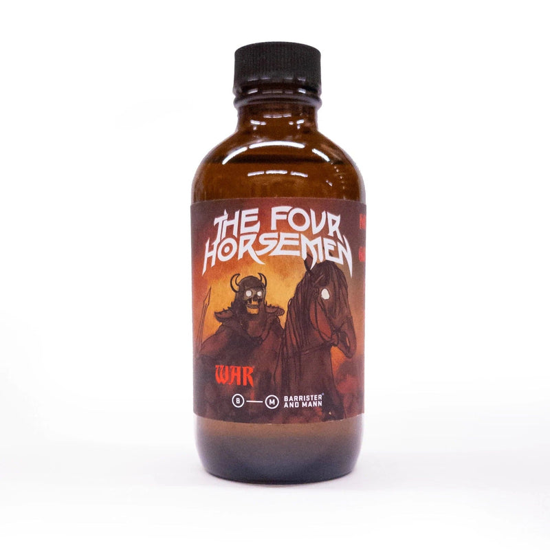 The Four Horsemen: War Aftershave - by Barrister and Mann Aftershave Murphy and McNeil Store 