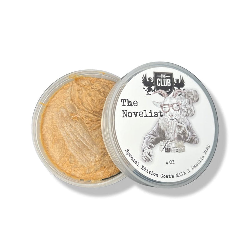 The Novelist Shaving Soap (Goat Milk Base) and Splash - by The Club (Pre-Owned) Soap and Aftershave Bundle Murphy & McNeil Pre-Owned Shaving 