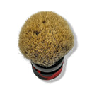 Red & Black Shaving Brush (26mm 2-Band HD Badger) - by Leonidam Brushes (Pre-Owned) Shaving Brush Murphy & McNeil Pre-Owned Shaving 