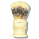 Stubby 3 Super Badger Shaving Brush (28mm - Faux Ivory) - by Rooney (Pre-Owned) Shaving Brush Murphy & McNeil Pre-Owned Shaving 