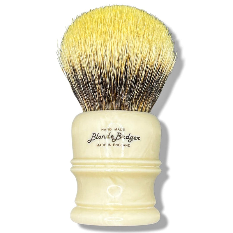 3XL Blonde Badger Shaving Brush (30mm - Ivory) - by Morris & Forndran (Pre-Owned) Shaving Brush Murphy & McNeil Pre-Owned Shaving 
