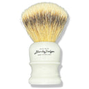 Style 1 Porcelain White Shaving Brush (24mm - Blonde Badger) - by Morris & Forndran (Pre-Owned) Shaving Brush Murphy & McNeil Pre-Owned Shaving 