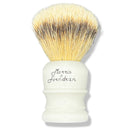 Style 1 Porcelain White Shaving Brush (24mm - Blonde Badger) - by Morris & Forndran (Pre-Owned) Shaving Brush Murphy & McNeil Pre-Owned Shaving 