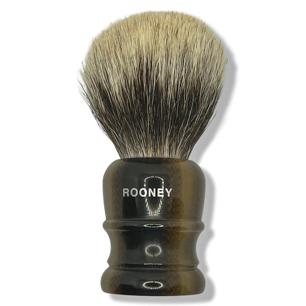 1 / 1 Finest Badger Shaving Brush (20mm - Faux Horn) - by Rooney (Pre-Owned) Shaving Brush Murphy & McNeil Pre-Owned Shaving 