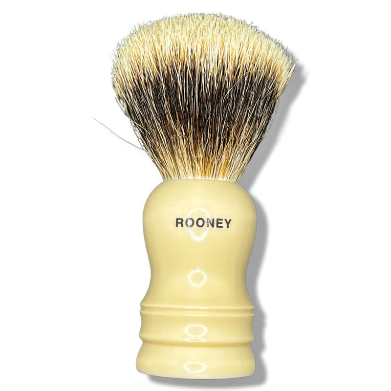 Emillion 1 Super Badger Handmade Shaving Brush (20mm - Faux Ivory) - by Rooney (Pre-Owned) Shaving Brush Murphy & McNeil Pre-Owned Shaving 